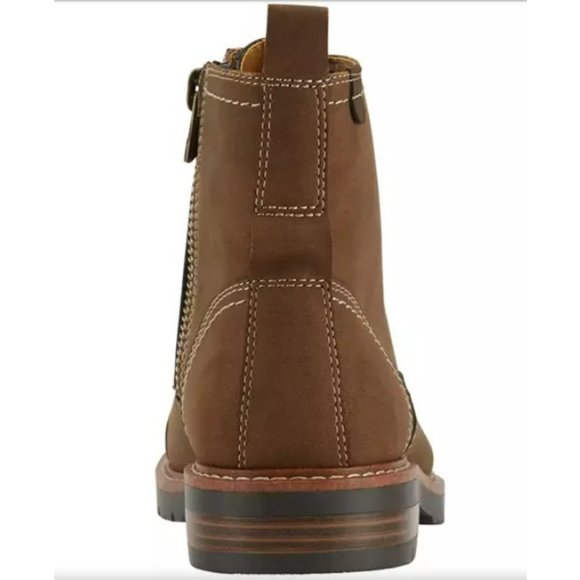 Dockers Mens Rawls Rugged Business Casual Leather Lugged Sole Cap‎ Toe Boot 12 - Picture 3 of 5